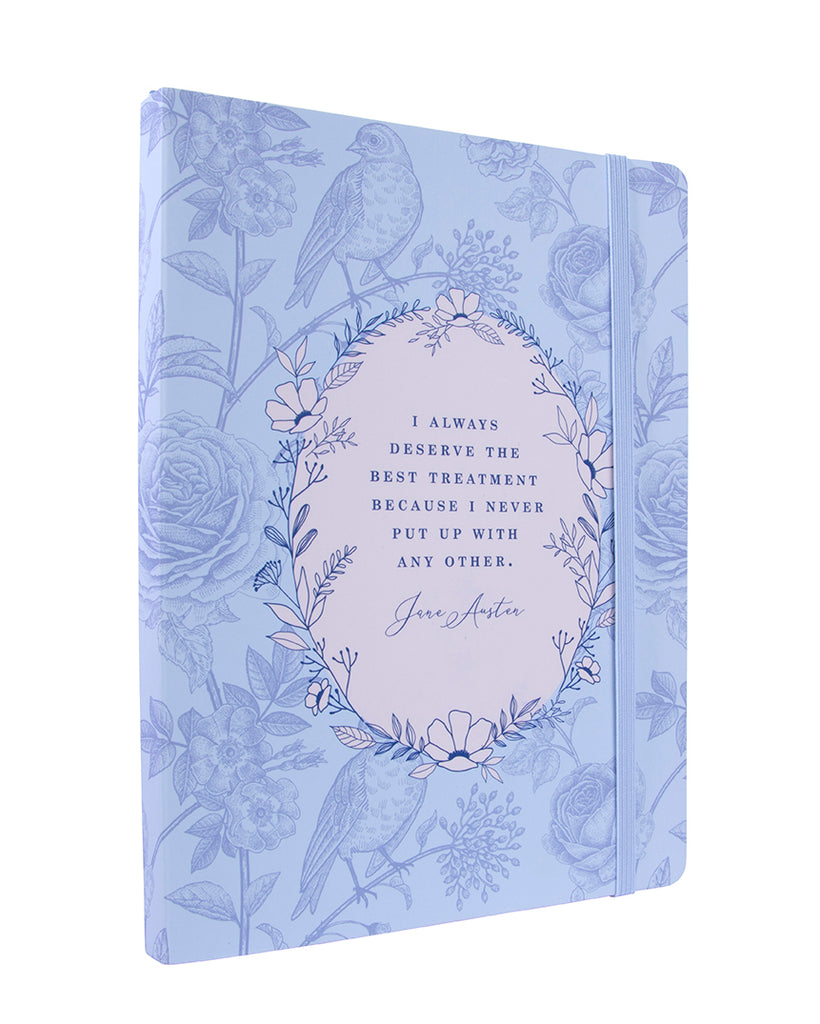 Jane Austen: I Deserve the Best Treatment Softcover Notebook