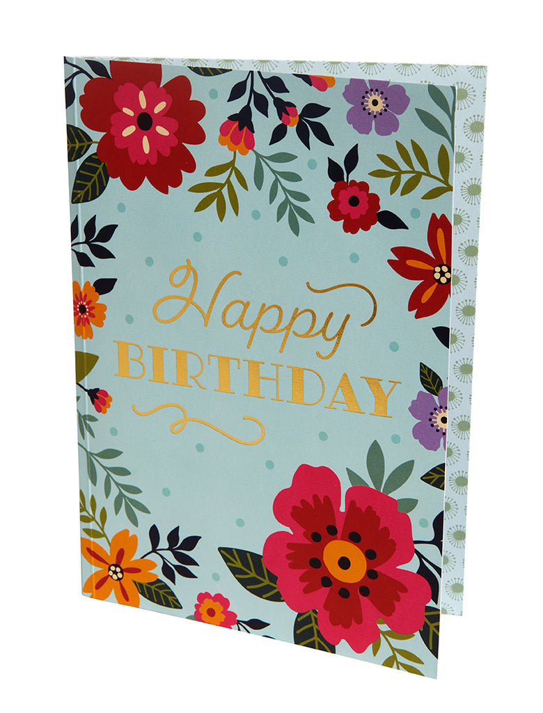 Floral Signature Pop-Up Card [Birthday]