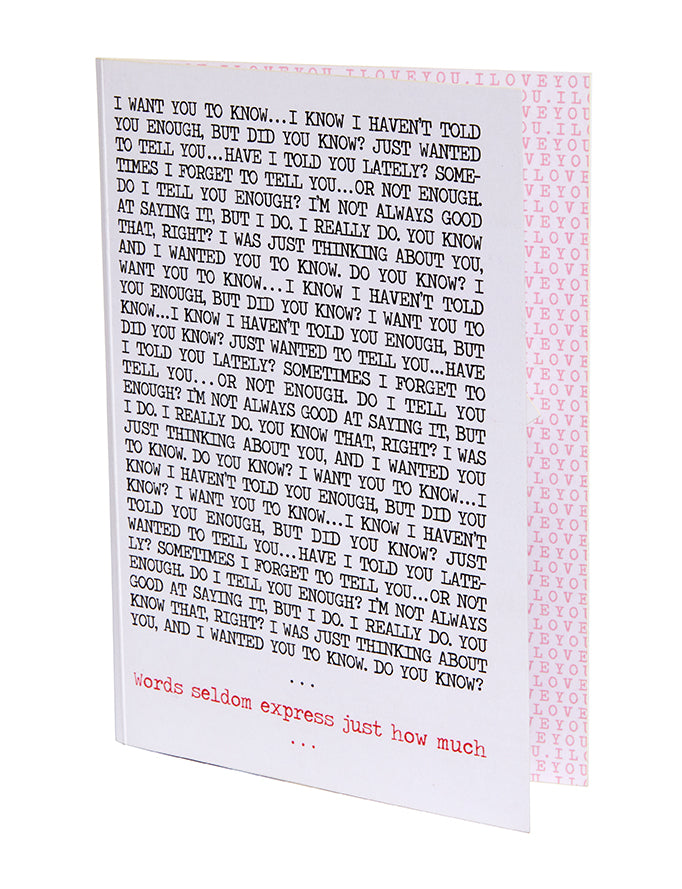 Love Note Signature Pop-Up Card