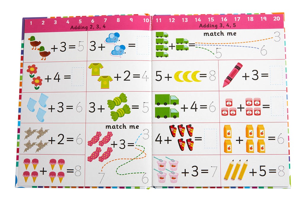 Let's Learn: First Math Skills (Write and Wipe)