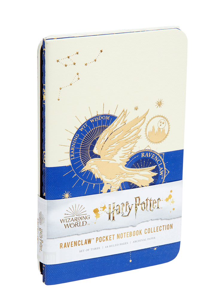 Harry Potter: Raveclaw Constellation Sewn Pocket Notebook Collection (Set of 3)