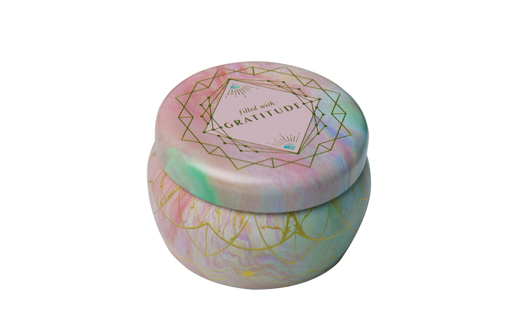 Gratitude Scented Tin Candle
