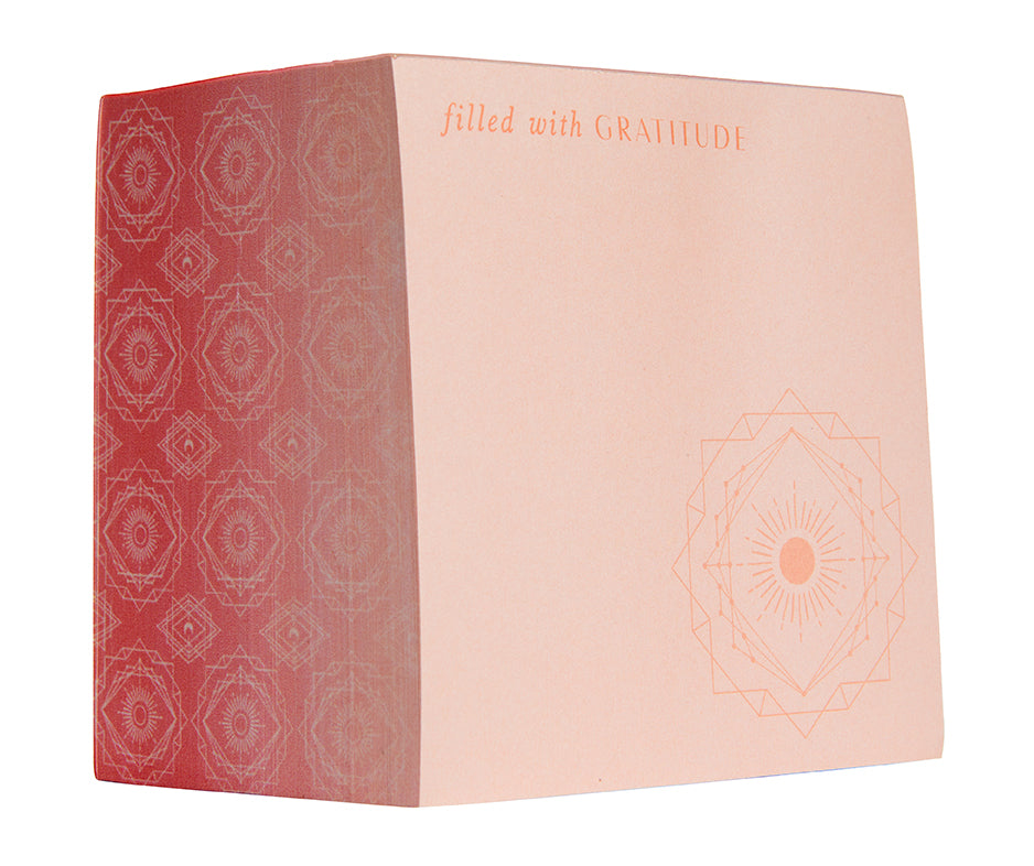 Gratitude Memo Cube
