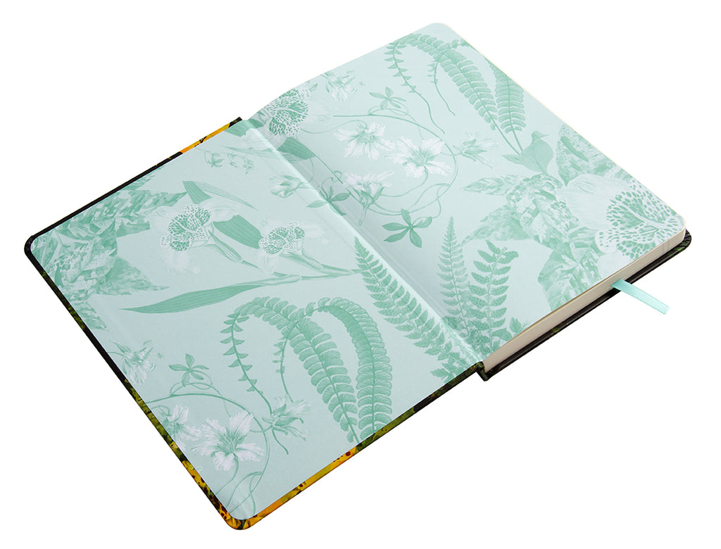 Art of Nature: Botanical Hardcover Ruled Journal