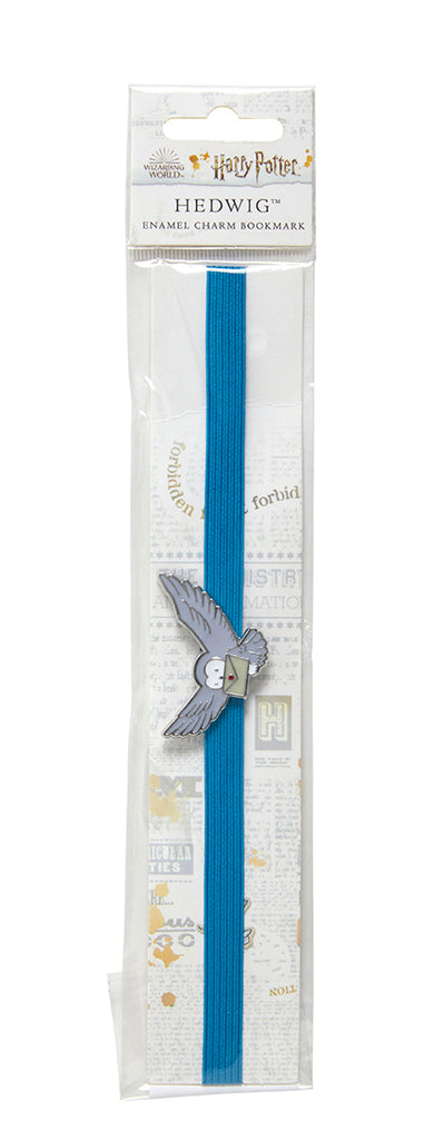 Harry Potter: Hedwig Enamel Charm Bookmark
