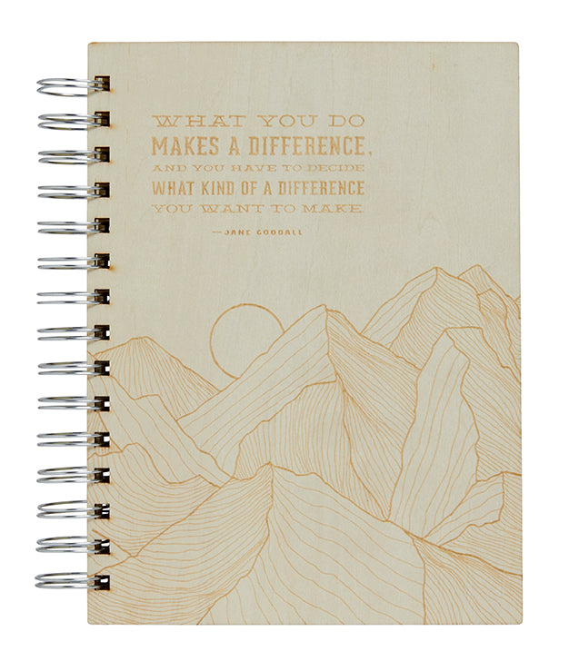 Conservation Wooden Journal