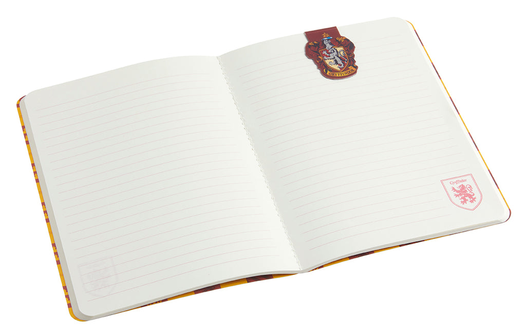 Harry Potter: Gryffindor Notebook and Page Clip Set