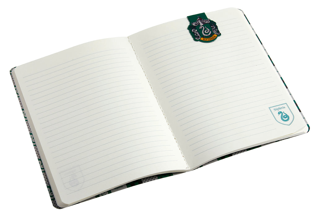 Harry Potter: Slytherin Notebook and Page Clip Set