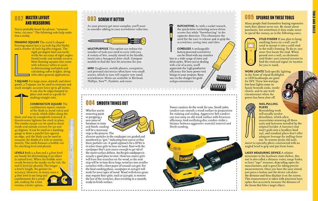 The Quick & Easy Home DIY Manual: 324 Tips