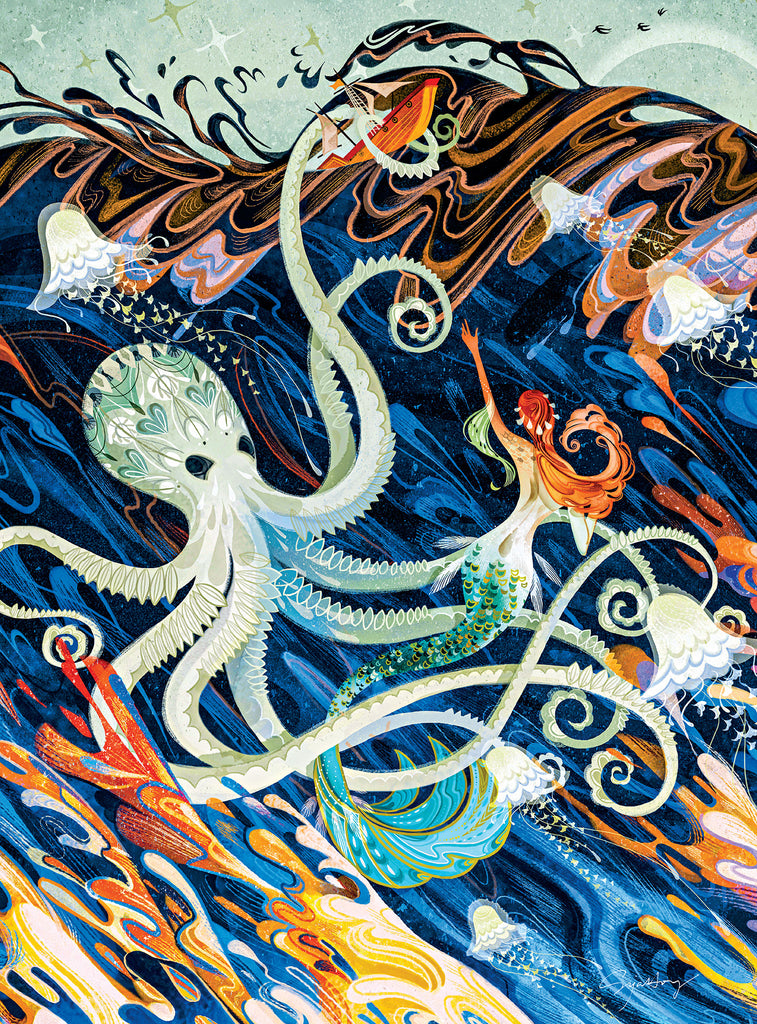 The Artist's Canvas: Little Mermaid