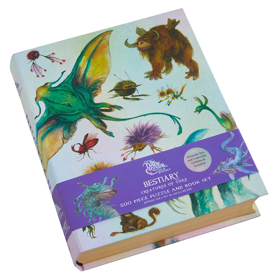 Jim Henson's The Dark Crystal Bestiary Puzzle and Book Set