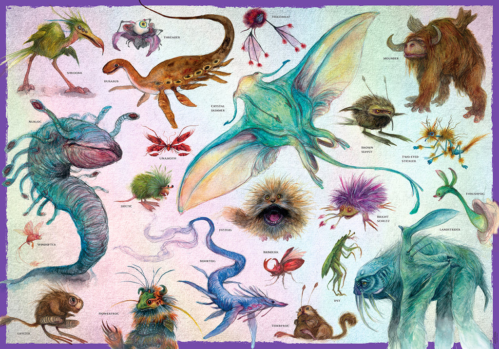 Jim Henson's The Dark Crystal Bestiary Puzzle and Book Set