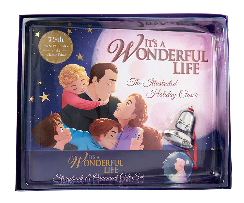 It's a Wonderful Life: The Illustrated Holiday Classic Gift Set [Book+Bell Ornament]