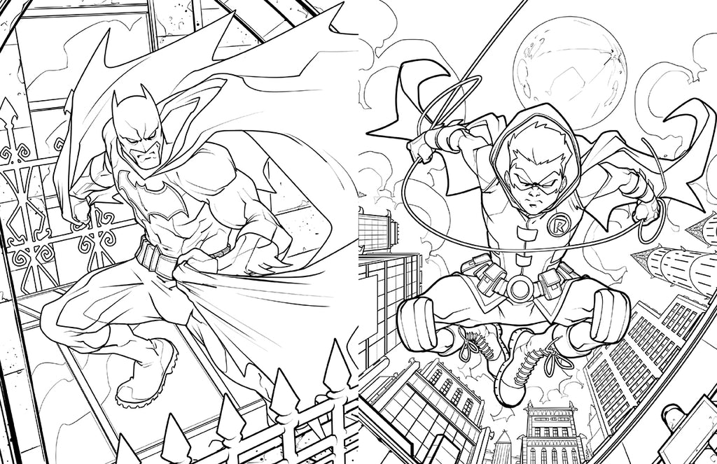 Batman: The Official Coloring Book