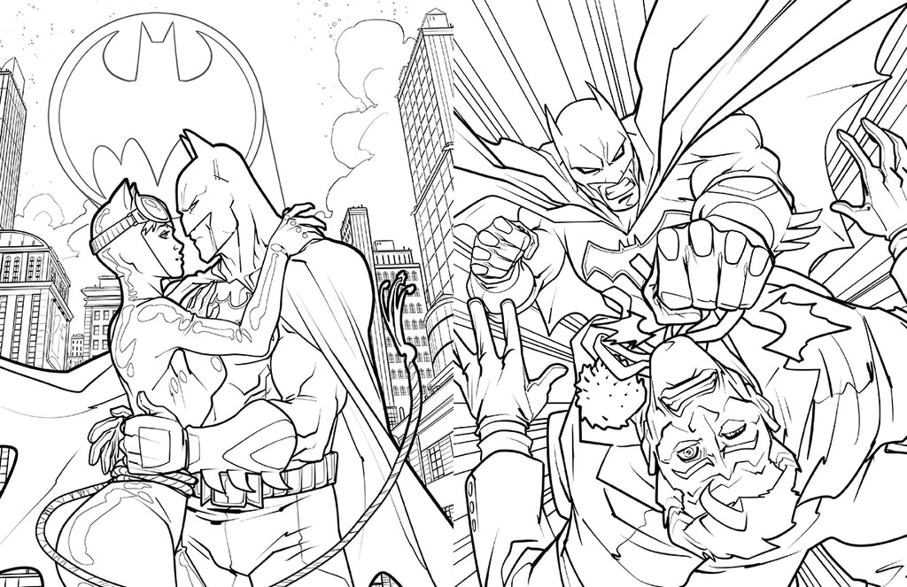 Batman: The Official Coloring Book