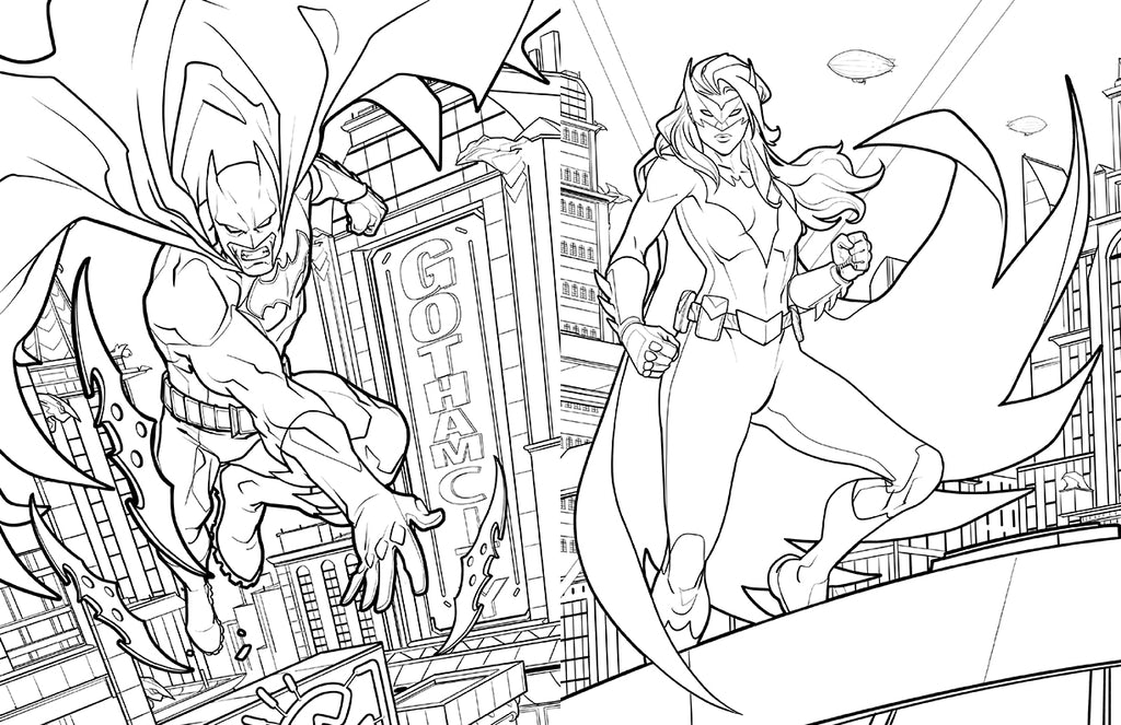 Batman: The Official Coloring Book