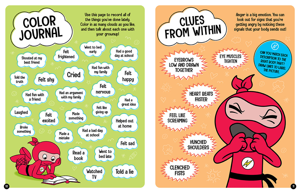 Ninja Life Hacks: Angry Ninja Activity Book