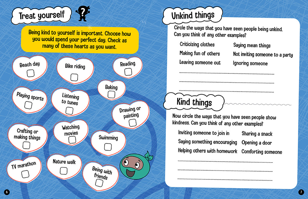 Ninja Life Hacks: Kind Ninja Activity Book