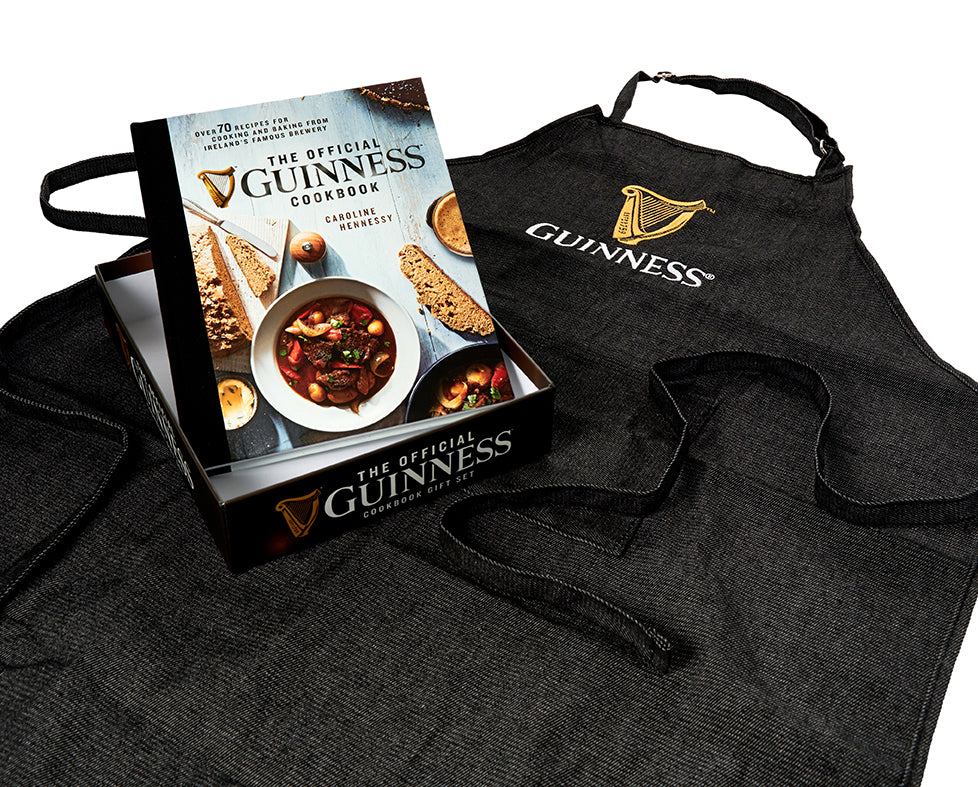 The Official Guinness Cookbook Gift Set: Complete Cookbook + Exclusive Logo Apron