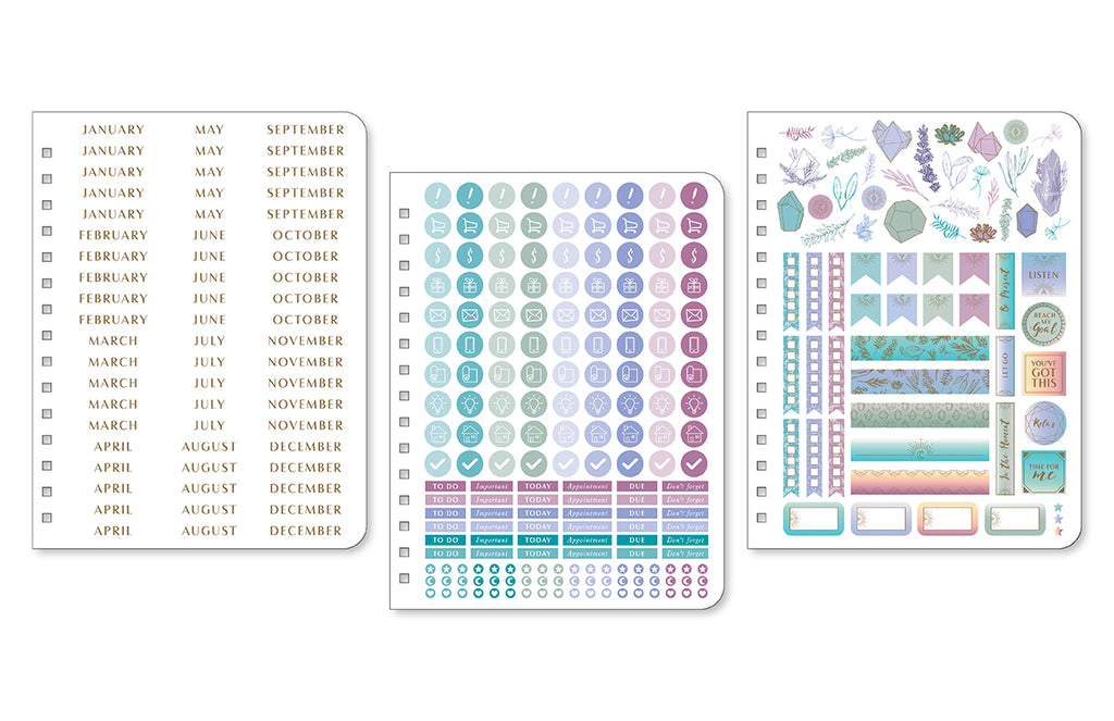 Mindfulness 12-Month Undated Planner