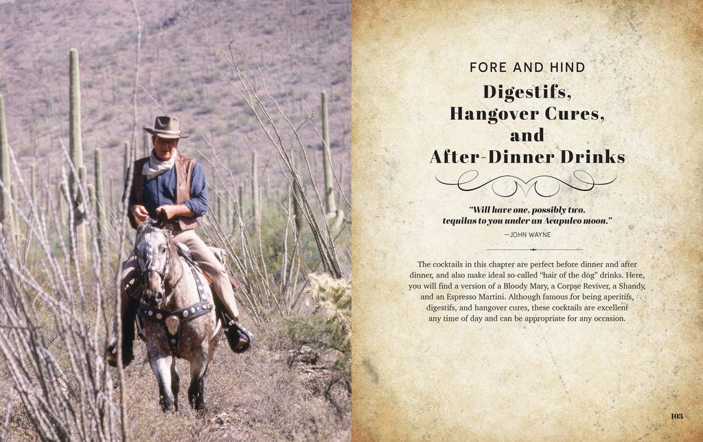 John Wayne: The Official Cocktail Book Gift Set
