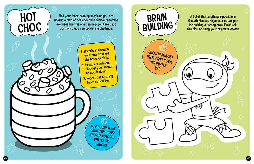 Ninja Life Hacks: Growth Mindset Ninja Activity Book
