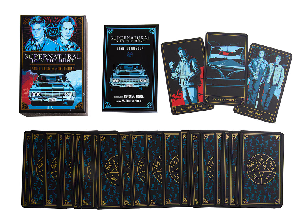 Supernatural Candle and Tarot Card Deck Bundle