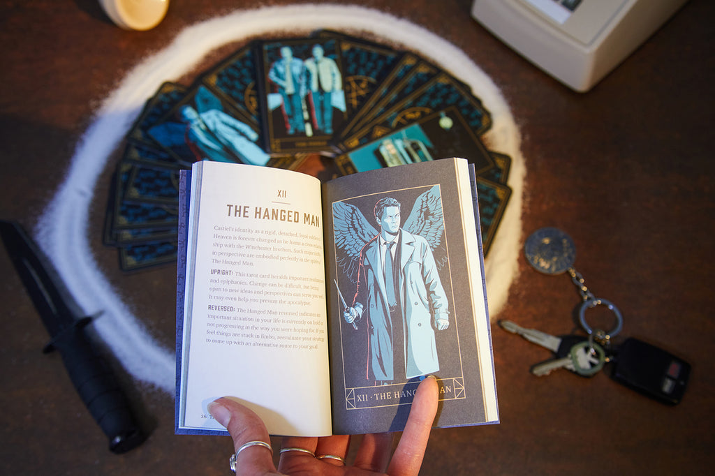 Supernatural Candle and Tarot Card Deck Bundle