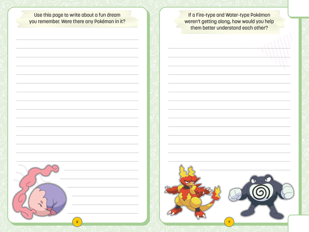 Pokémon: My Super Awesome Pokémon Journey Notebook