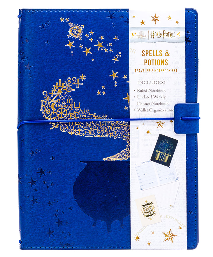 Harry Potter: Spells and Potions Traveler's Notebook Set