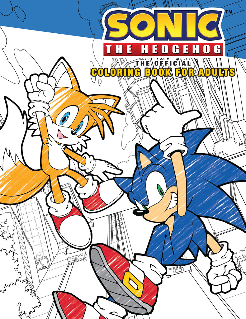 Sonic the Hedgehog: The Official Adult Coloring Book