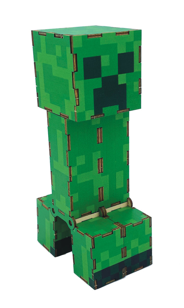 IncrediBuilds: Minecraft: Creeper 3D Wood Model