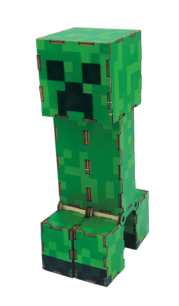 IncrediBuilds: Minecraft: Creeper 3D Wood Model