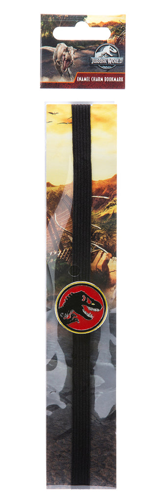 Jurassic World Enamel Charm Bookmark