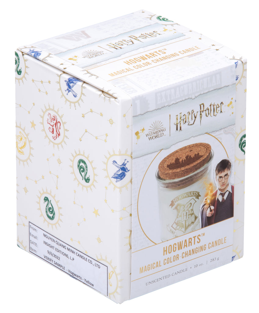 Harry Potter: Magical Color-Changing Hogwarts Candle