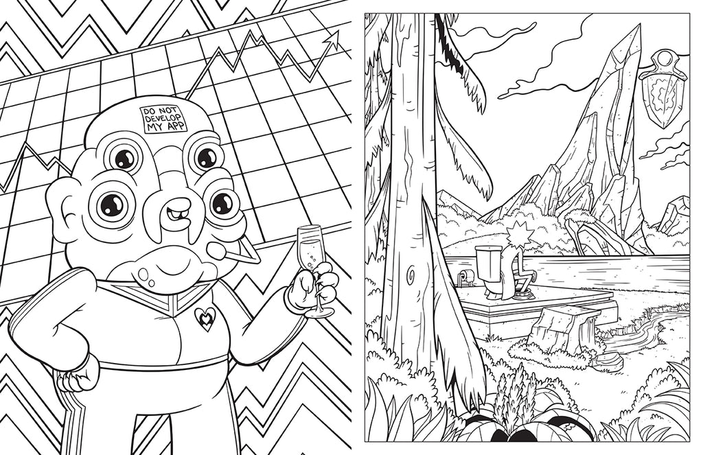 Rick and Morty: Sometimes Science is More Art Than Science: The Official Coloring Book