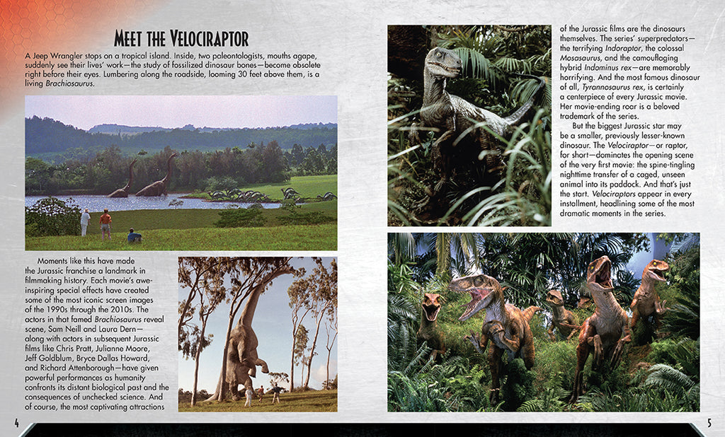 IncrediBuilds: Jurassic World: Raptor 3D Wood Model and Book
