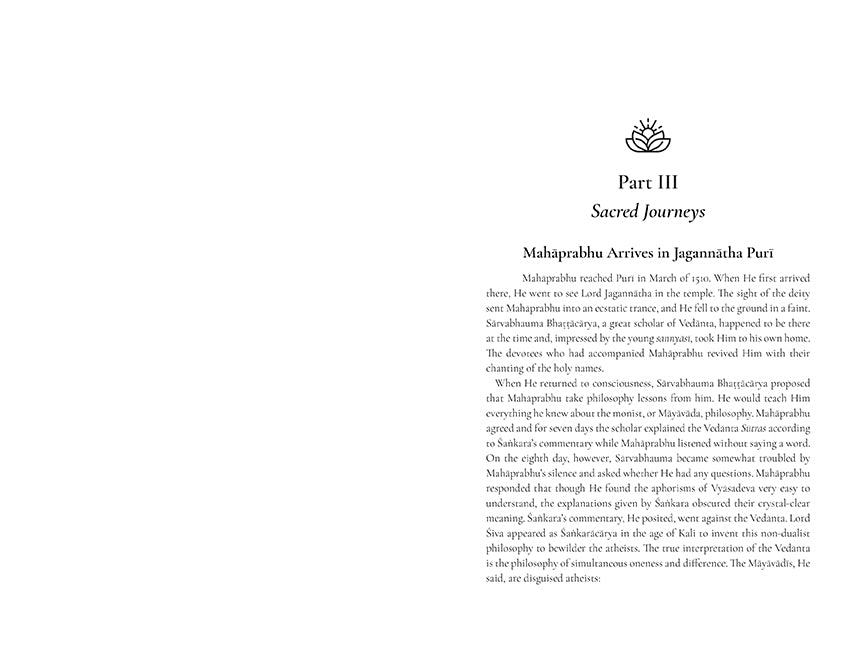 The Life of Chaitanya Mahaprabhu